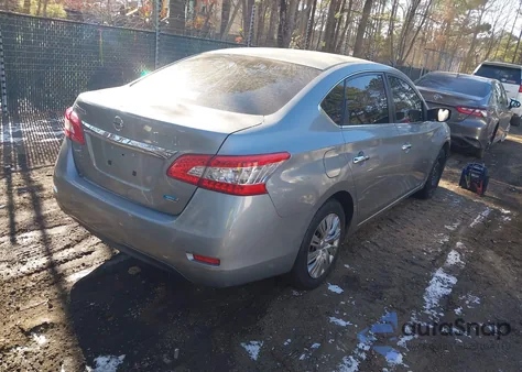 2013 Nissan Sentra S z USA, uszkodzony, nr VIN 3N1AB7AP3DL730502